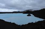 A famosa Blue Lagoon, na região de Reykjavik, na Islândia